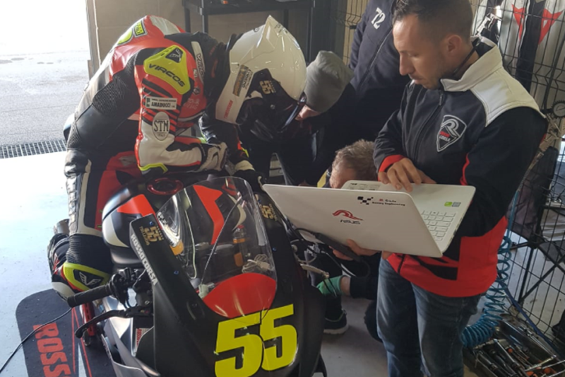 PRIMO TEST PER IL TEAM ROSSO CORSA