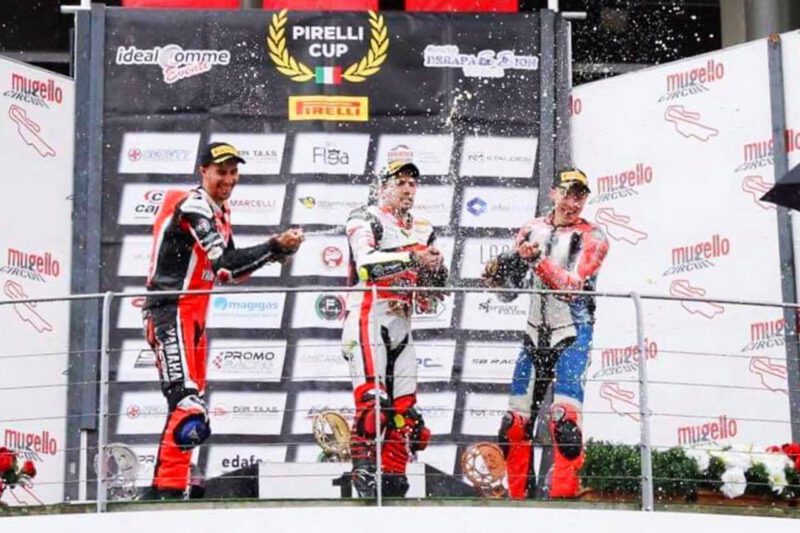 CARBONERA IS SECOND AT THE 2ND ROUND OF THE PIRELLI CUP IN MUGELLO