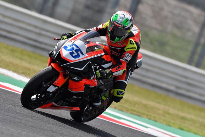 FREE PRACTICE FOR ROCCOLI AND TEAM ROSSO CORSA IN THE WORLD SSP IN MISANO
