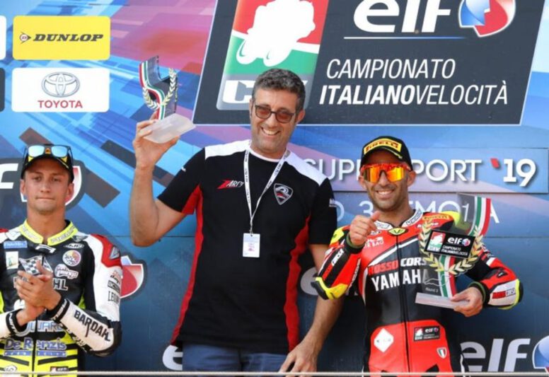 ROSSOCORSA TEAM- AMAZING VICTORY FOR ROCCOLI IN THE FIFTH RACE OF THE CIV SS IN IMOLA